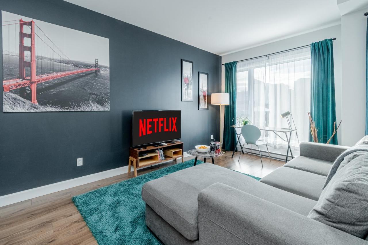 Charmant Loft - 20 Min A Pied Vieux-Quebec ! Extérieur photo