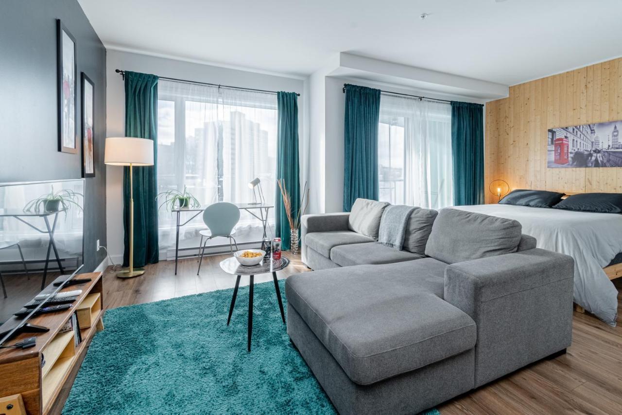 Charmant Loft - 20 Min A Pied Vieux-Quebec ! Extérieur photo